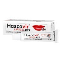 Hascovir LIPOŻEL pro żel 0,05 g/g 3 g