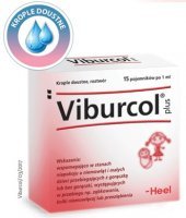Heel Viburcol Plus, krople doustne, 15 pojemników po 1 ml
