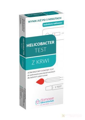 Helicobacter, test do wykrwania bakterii Helicobacter Pylori