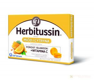 Herbitussin Miód i Cytryna porost Islandzk