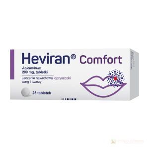 Heviran Comfort tabl. 0,2 g 25 tabl.