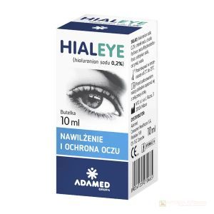 Hialeye 0,2% krople do oczu 10 ml