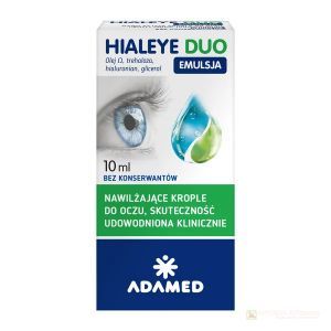 Hialeye Duo Emulsja krop.do oczu 10 ml