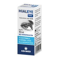 Hialeye Free roztw. 10 ml