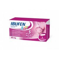 Ibufen Baby 60 mg x 5 czopków doodbytniczych