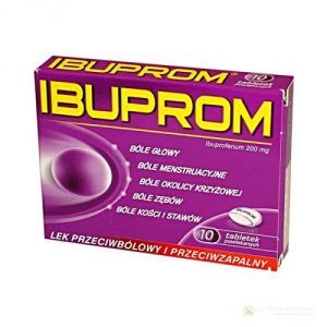 Ibuprom 200 mg x 10 tab.