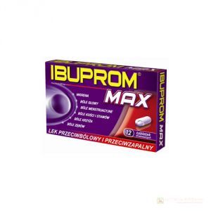 Ibuprom MAX 400 mg x 12 tab.