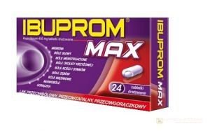 Ibuprom MAX 400 mg x 24 tab.