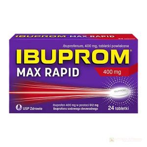 Ibuprom MAX Rapid tabl.powl. 400mg 24tabl.