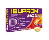Ibuprom MAX Sprint 400 mg x 10 kaps.