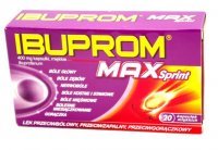 Ibuprom MAX Sprint 400 mg x 20 kaps.