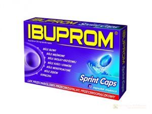 Ibuprom Sprint Caps 200 mg x 10 kaps.