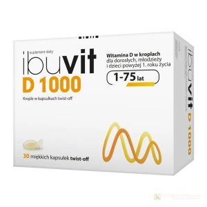 Ibuvit D 1000 30 kaps.twistoff