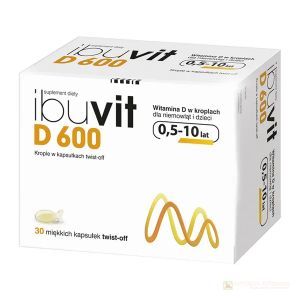 Ibuvit D 600 j.m. x 30 kaps.