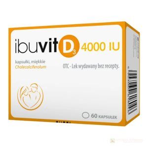 Ibuvit D3 4000 IU kaps.miękkie 4000I.U. 60