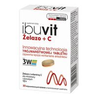 Ibuvit Żelazo + C tabl. 30 tabl.