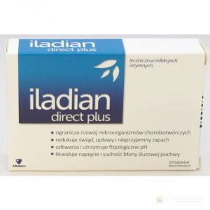 Iladian direct plus x 10 kaps. dopochwowych