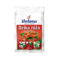 Cukierki Verbena, dzika róża z witaminą C