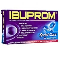 Ibuprom Sprint Caps 200 mg x 24 kaps.