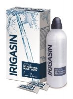 Irigasin, zestaw uzupełniający do płukania nosa i zatok x 12 saszetek + butelka
