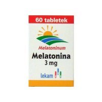 Melatonina 3 mg, LEK-AM x 60 tab.
