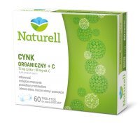 NATURELL Cynk organiczny +C tabl.dossania