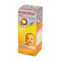 Nurofen Forte, zawiesina dla dzieci o smaku pomarańczowym 100 ml