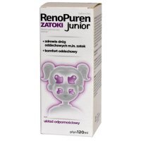 RENOPUREN zatoki Junior płyn 120 ml