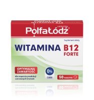 LP ŁÓDŹ Vitaminum B12 Forte 50 tabl.
