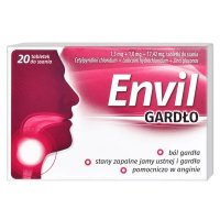 Envil gardło x 20 tab.