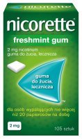 Nicorette Freshmint Gum 2mg 105szt.