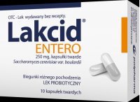 Lakcid ENTERO kaps.twarde 0,25 g 10 kaps.