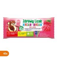 Lizak MNIAM-MNIAM malina 40szt