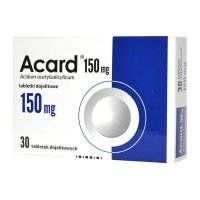 Acard 150mg tab.dojelit. 0,15g 30tabl.