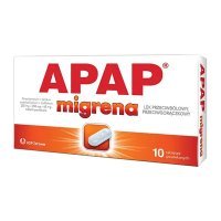 Apap Migrena tabl.powl. 0,25g+0,25g+0,065g