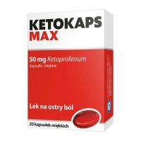 Ketokaps Max kaps.miękkie 0,05 g 20 kaps.