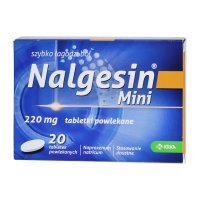 Nalgesin Mini tabl.powl. 0,22 g 20 tabl.