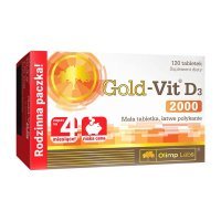 Olimp Gold-Vit D3 2000 tabl. 120 tabl.