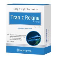 Tran z rekina Strong kaps. 60 kaps.