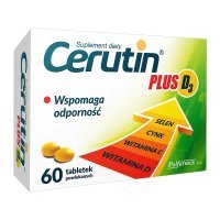 Cerutin Plus D3 tabl.powl. 60tabl.(3blist.