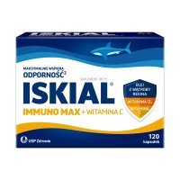 Iskial Immuno Max + Witamina C kaps. 120ka