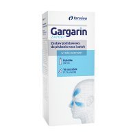 Gargarin Zatoki Zestaw podstawowy do płukania nosa i zatok