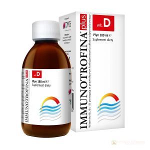 Immunotrofina plus wit. D płyn 180 ml