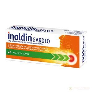 Inaldin Gardło tabl.dossania 3mg 20tabl.