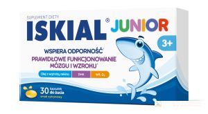 Iskial Junior kaps.do żucia 30 kaps.