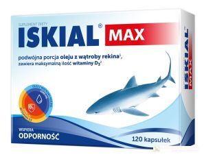 Iskial Max kaps. 120 kaps.