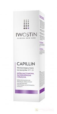 IWOSTIN CAPILLIN Krem wzmac. SPF 20 lekka