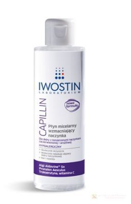 Iwostin Capillin, płyn micelarny wzmacniający na naczynka 215 ml