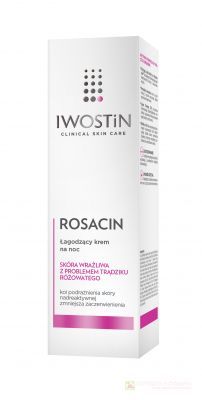 Iwostin Rosacin, krem zmniejszający rumień na noc 40 ml