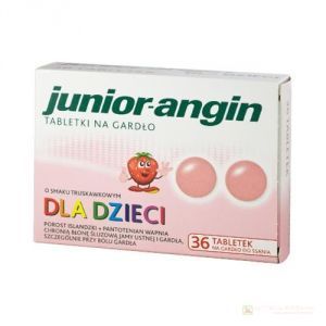 Junior-angin na gardło x 36 tab